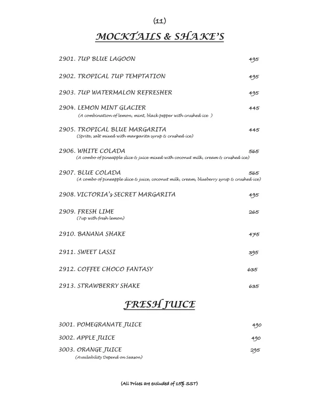 Kolachi Menu 11