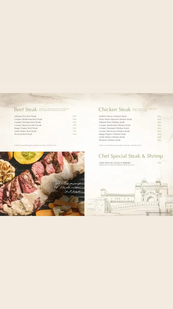 Saltanat Menu 7