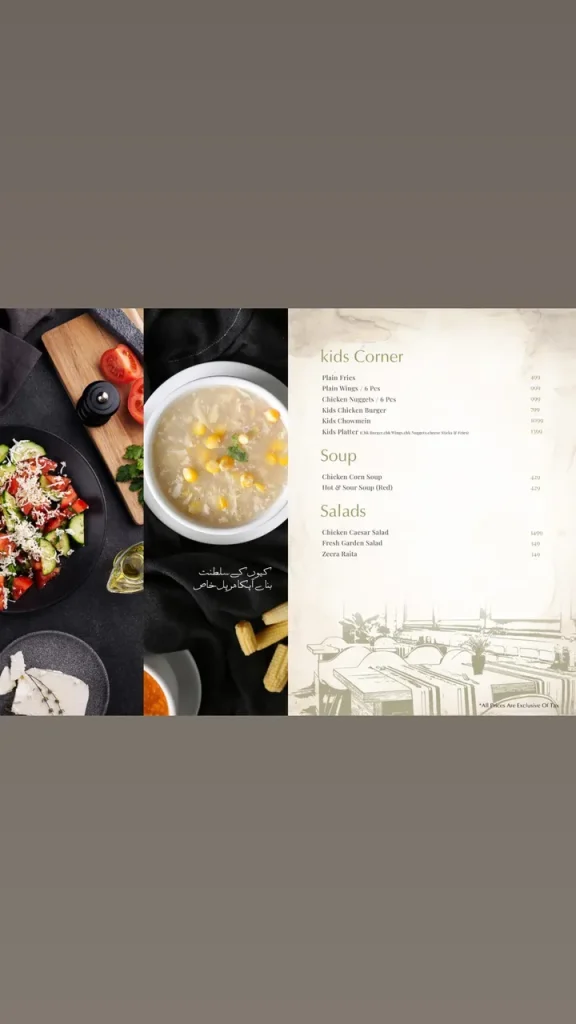 Saltanat Menu 8