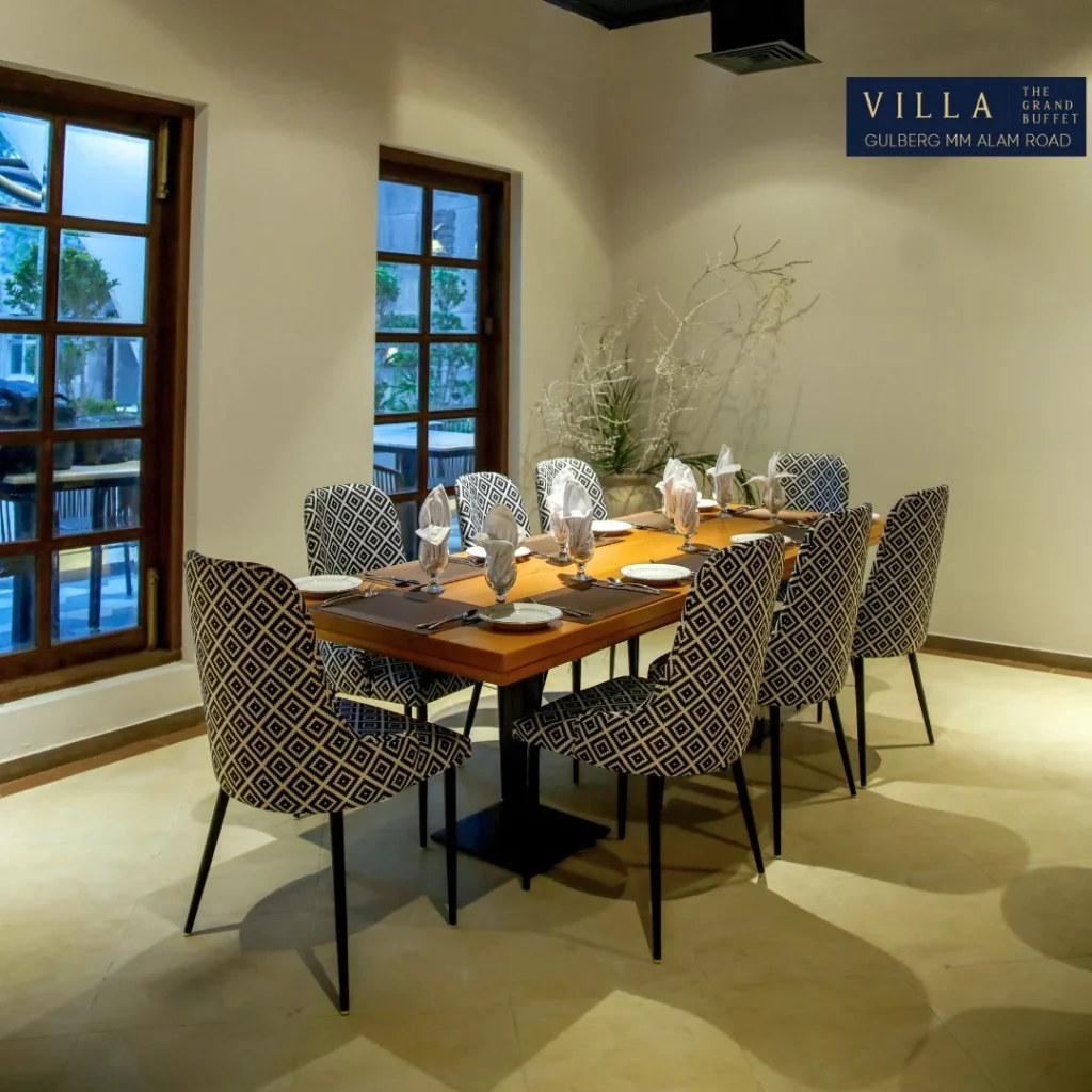 Villa the grand Buffet Ambiance