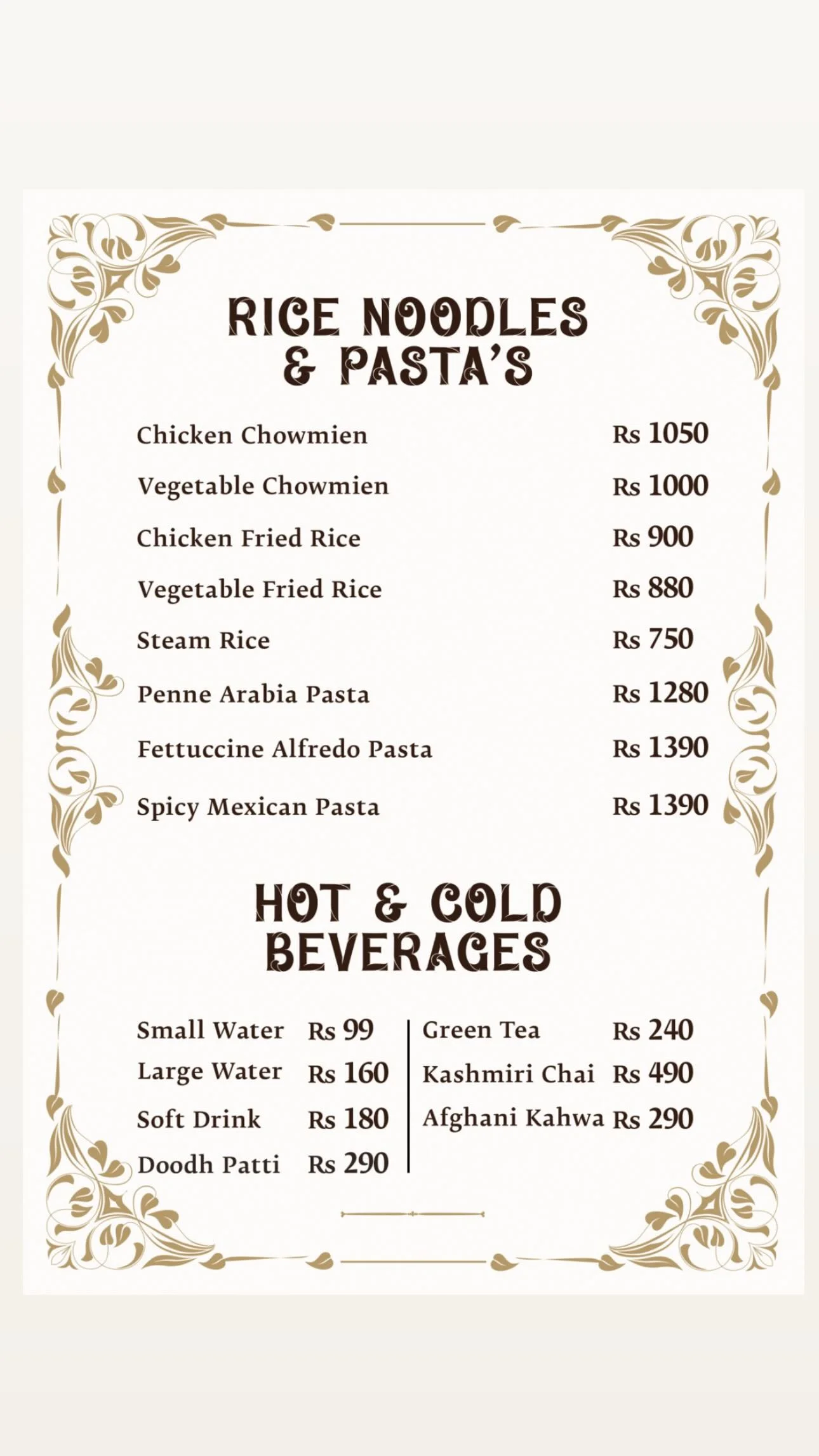 Khan Sahab Restaurant Menu 11