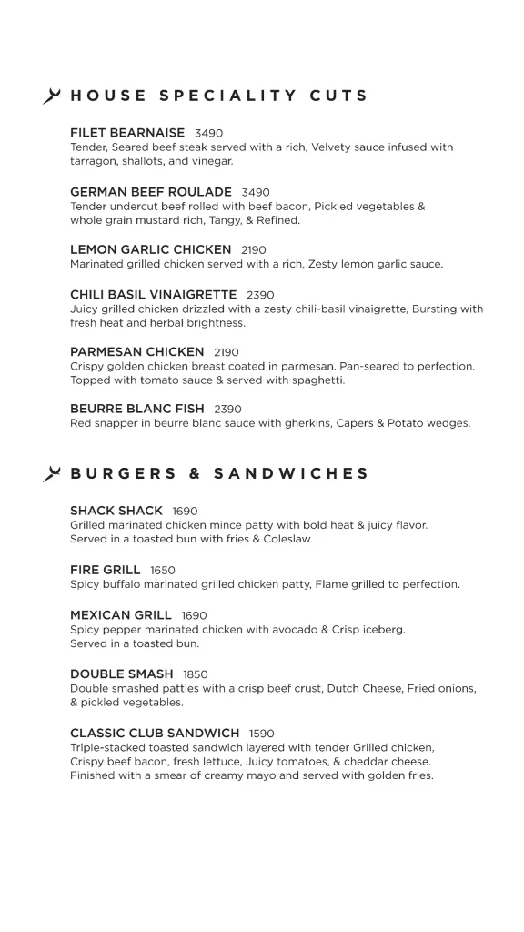 Ktore Menu 1
