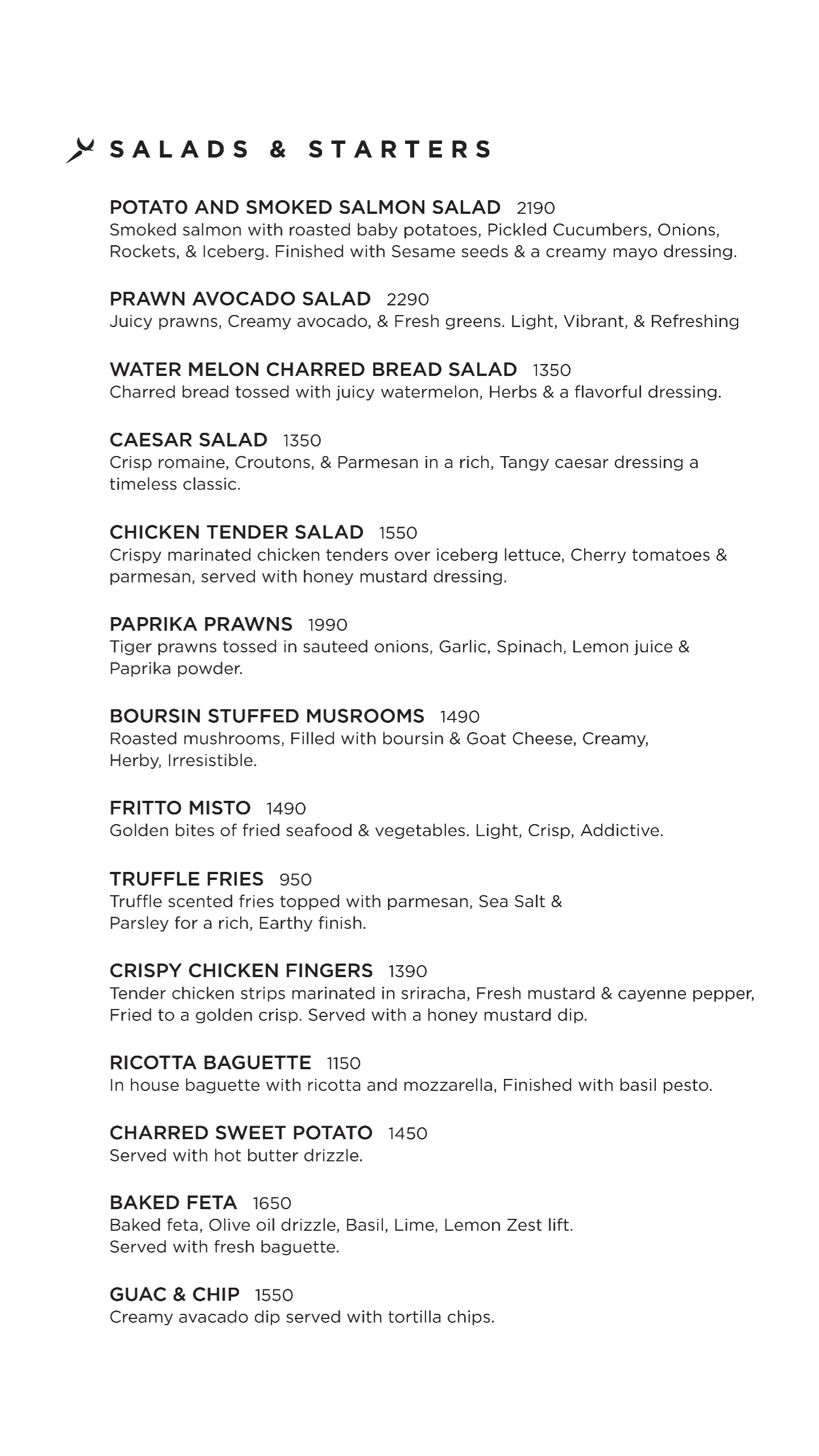 Ktore Menu 3