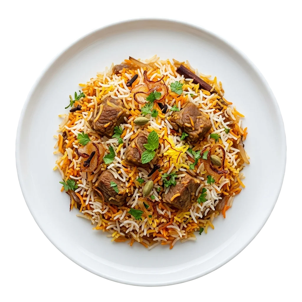 Dawat Recipes - Mutton Biryani